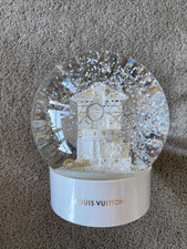 New Authentic Louis Vuitton Snow Globe Snow Globes Christmas Limited Edition