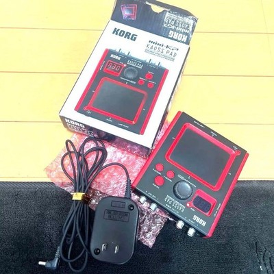 KORG mini-KP Kaoss Pad Dynamic Effect Processor w/ Box & AC Adapter Tested