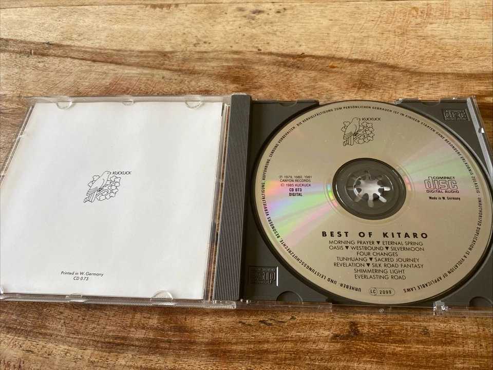 Kitarō - Best Of Kitaro CD, 1985, Best-Of - Bild 3 von 4