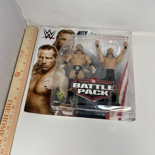 WWE Battle Pack D-Generation X Series 58 Figure 2 Pack HHH HBK DX New Sealed - Picture 7 of 7