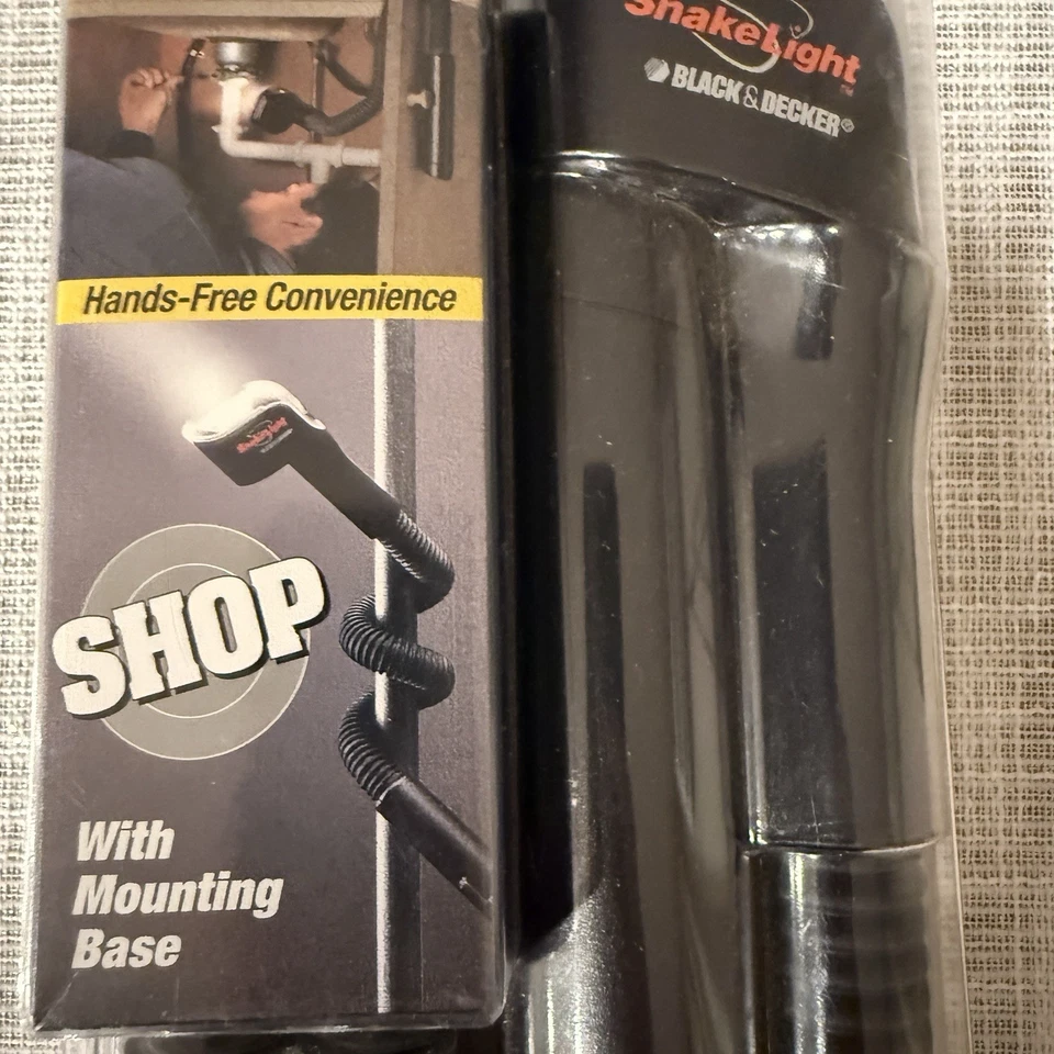 NEW Sealed Original Black & Decker Snake Light FlexibleFlashlight - Image 3 of 4