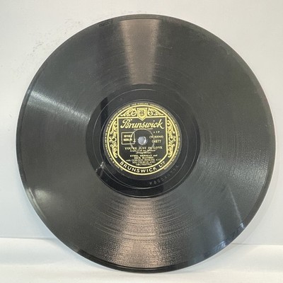 Brunswick 78rpm Ethel Merman You're Just In Love Irving Berlin Vintage Record