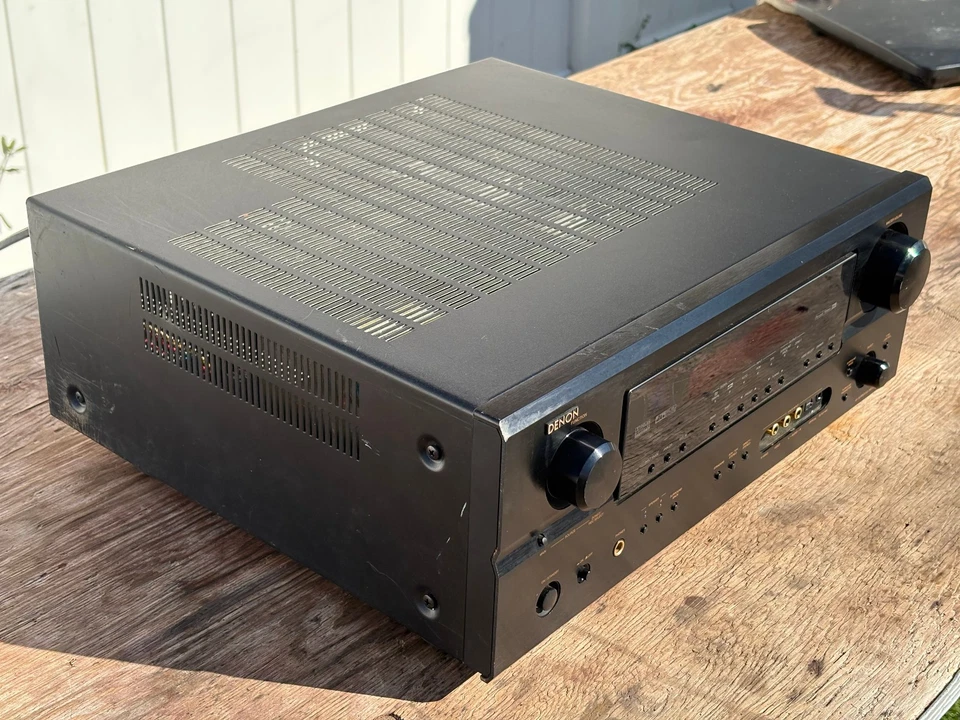 TESTED WORKING Denon AVR-2105 7.1 Channel Audio Video Theater Surround Receiver - Image 4 of 4