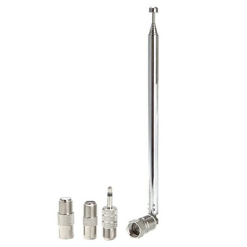 1 jeu d'antenne radio FM télescopique, antenne tige, adaptateur 3,5 mm, stéréo MAV9187 - Photo 8/10