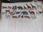 Lot of 24 Vintage Marx Jungle Farm  Animals