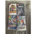 Nintendo Switch Mario & Pokémon Game Lot - Super Mario RPG, Legends, Tennis Aces
