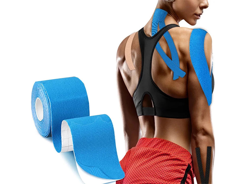 Kinesiologie Tape für Sport & Physio Kinesio Tapes 5 m x 5cm UNCUT wasserfest