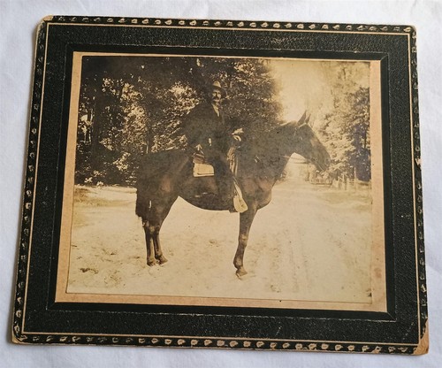 Lotto foto d'epoca Tintype, CDV, cianotipo, cartolina RPPC, snapshot ecc antiche - Foto 7 di 12