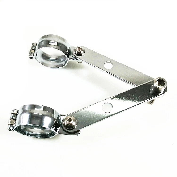 Регулируемый держатель зажима для крепления вилки кронштейна фары мотоцикла 52-60 мм - Изображение 3 из 4