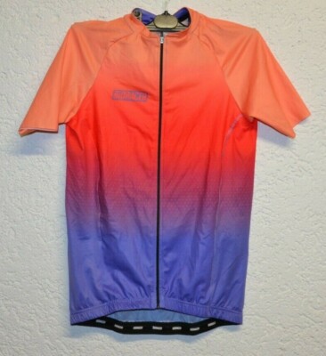 Bioracer Vesper Kurzarm Trikot Damen jupiter sunset red