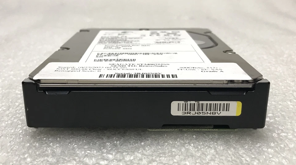 Seagate ST3400755SS 400GB 3.5" SAS Internal Server Drive HDD Tested Grade A - Image 3 of 4