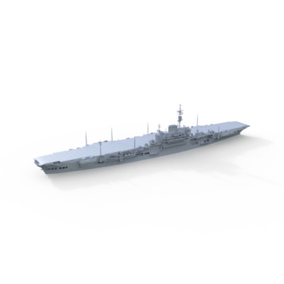 MRY-SFW 1:700 British HMS Implacable Class Aircraft Carrier Segmented hull