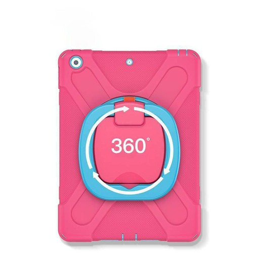 Für iPad 6/7/8/9/10/11. Gen stoßfeste robuste drehbare Ständer Riemen Hülle Cover - Bild 79 von 123