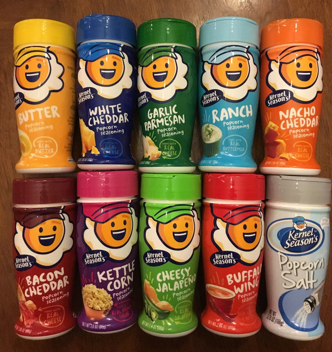 Pack of 10 Kernel Season s seasons Potato Popcorn Seasoning 10
