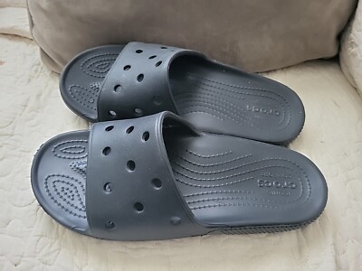 CROCS Black Men\'s Foam Flip Flop Sandals Amazon.com | Crocs Men main image 3