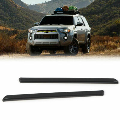 Upgrade Your 2020+ Toyota 4Runner Front Grille! Gloss Black Center Grille Cover Trim (2-Piece Set)