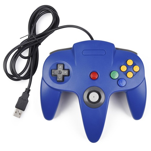 USB SNES /NES/ N64 /Switch NGC Controller Joystick for Windows PC MAC Joypad - Picture 106 of 167