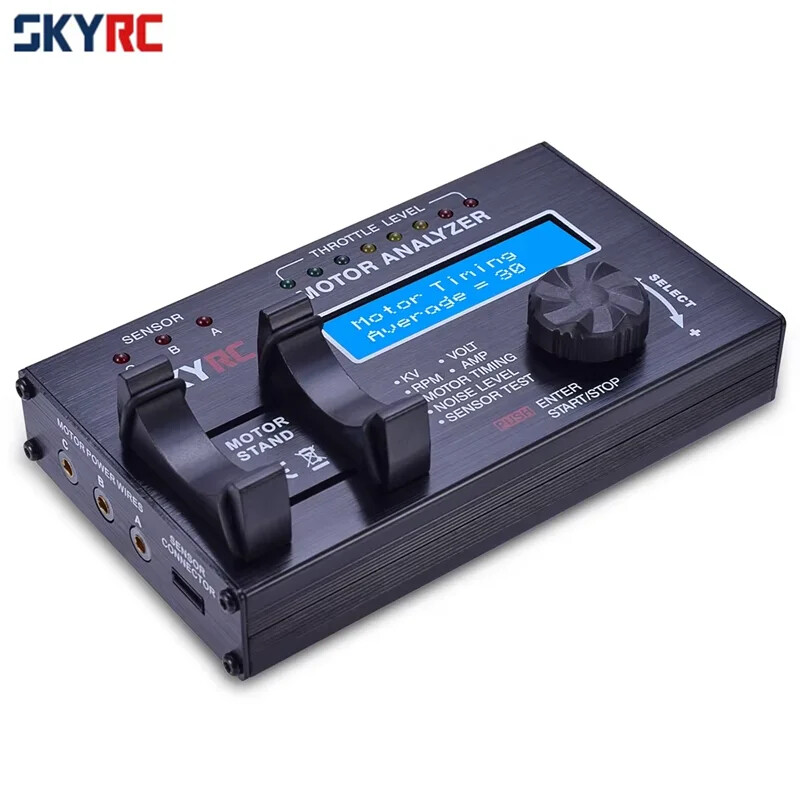 SKYRC Motor Analyzer Brushless Checker Tester KV Rpm Amp
