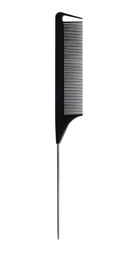 Peine de dientes finos mango de metal peine de cola de rata estilo cabello antiestático (paquete de 20) - Imagen 4 de 4
