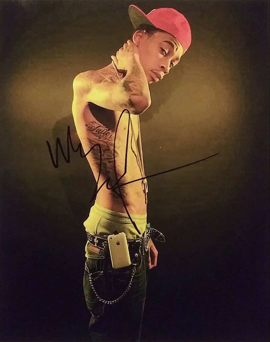 Wiz Khalifa Signed 8x10 | eBay
