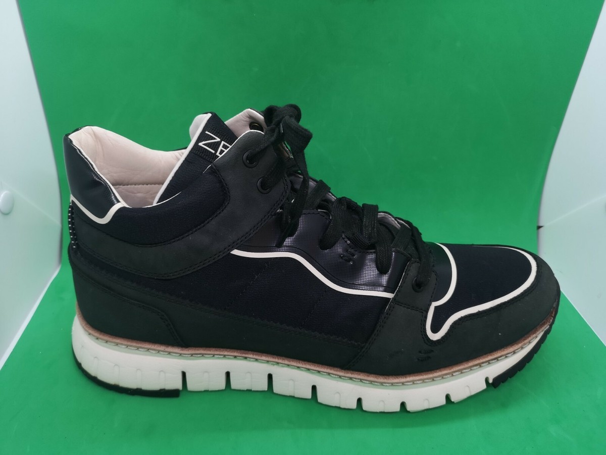 Cole Haan Zero.Grand C20034 Black Leather Wingtip Oxford 