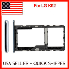 OEM CRICKET LG K92 5G LM-K920 SIM TRAY MEMORY SD CARD HOLDER SLOT PHONE PART