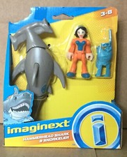 Fisher Price Imaginext Hammerhead Shark & Snorkeler NEW