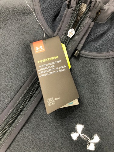 Under Armour Swacket Jacket Stealth Grey 1298426-025 Men's Loose Size XL - Picture 8 of 9