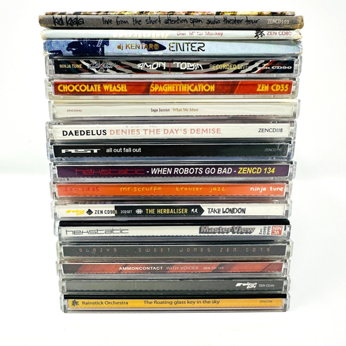 Ninja Tune - 17 CD Lot - Rare Electronic, Trip-Hop, Downtempo Music Collection