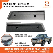 Interior Trim Door Armrest Grab Handle For Toyota Pickup LN56 LN65 83-88 4Runner