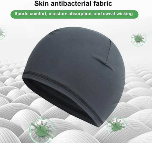 2 Pcs Fahrradmütze Unter Helm Leichte Dünne Baumwollmütze für Herren und Damen P - Bild 3 von 6