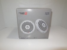 New Cerwin-Vega XM65W 250W 6.5" 2-Way Coaxial Marine Speakers White Loud Clear