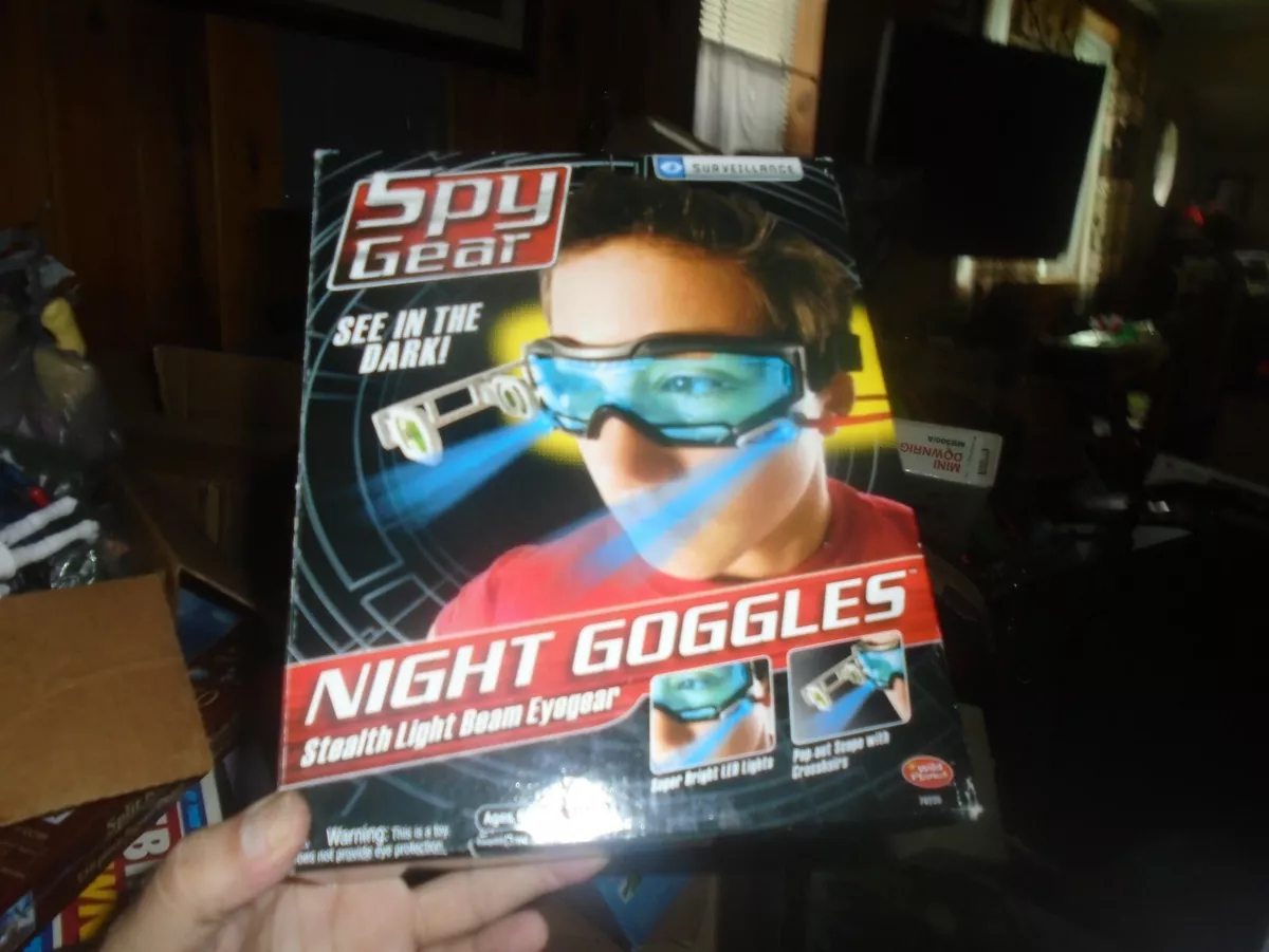 SVG Spy Gear Night Vision Goggles Glasses 2002 Wild Planet Toys eBay
