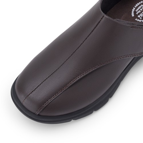 FitVille Men Dress Shoes Casual Slip On Oxfords Diabetic Shoes for Swollen Feet - Picture 31 of 46