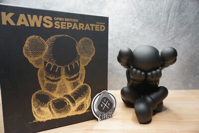 KAWS Separated Vinyl Figure 3体セット Kaws Separated Vinyl Figure - Black 2021 (Has Been Displayed) | eBay