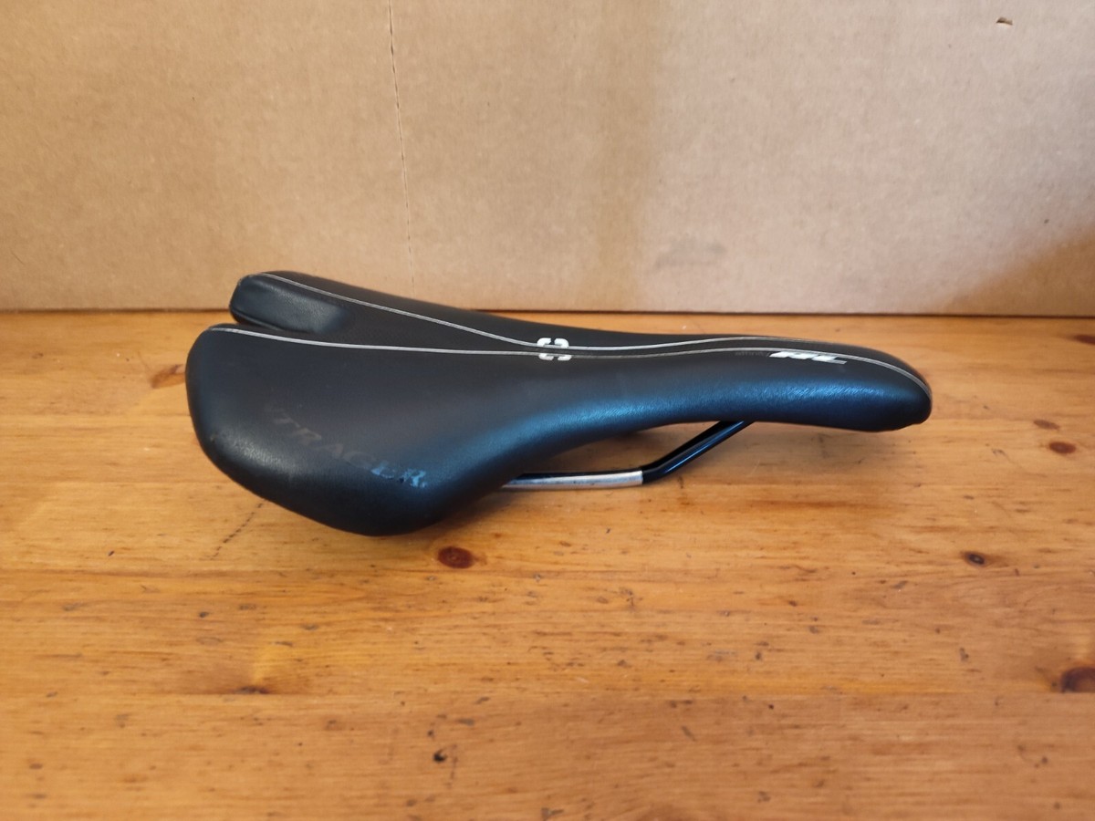 Bontrager Affinity RL Saddle Seat 140mm Hollow Ti Rails Black | eBay