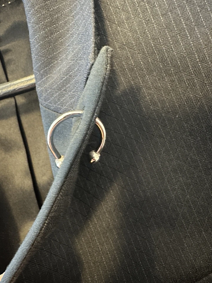 Neil Barrett Piercing Detail Blazer - Image 3 of 4
