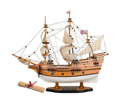 SAILINGSTORY Wooden Model Ship Mayflower 1/60 Scale Replica Sailing ...