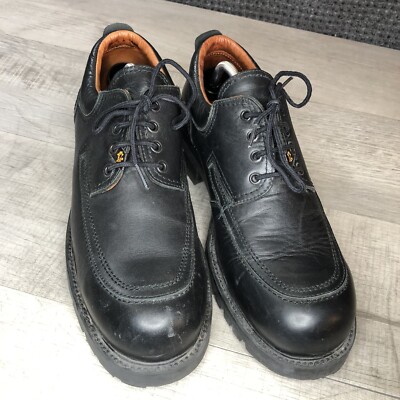 Havana Joe Men's Size 46 EU/US 12 Black Leather Chunky Low Oxford Shoes  5406