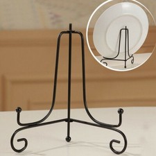 Teller Halter Eisenhalterung Ständer Schwarz...