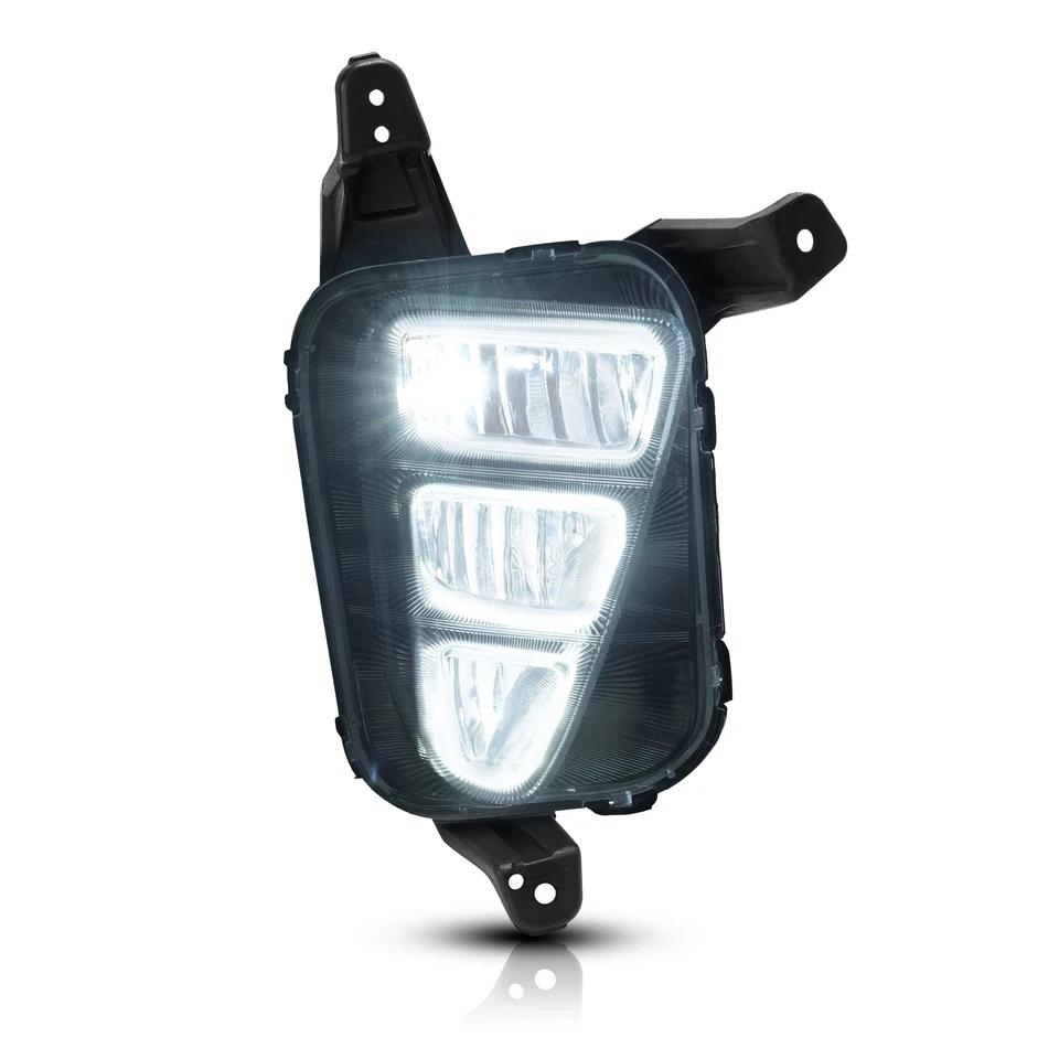 Faro antiniebla HECASA pasajero delantero lado derecho LED para Kia Optima 2016 2017 2018 Foto 2 de 4