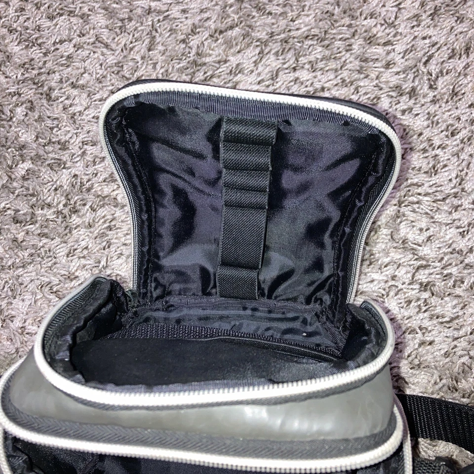 Estuche de transporte para cámara Monster fotógrafo correa ajustable 2 bolsillos Foto 3 de 4