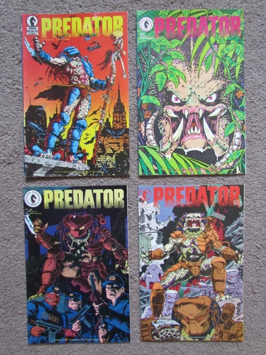 Predator #1-4 (1989) VF First Printings Complete Series 1st App Dark Horse