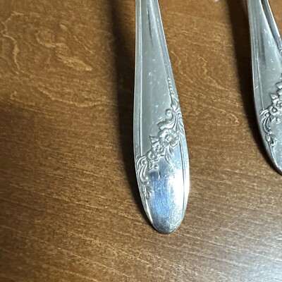 Oneida Community Tudor Plate Queen Bess II Serving Spoon Fork | eBay