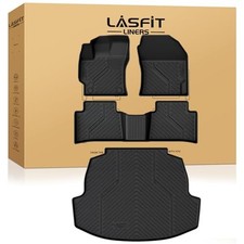 LASFIT Floor Mats & Cargo Mat for Toyota Crown Signia 2025 2026, TPE All Weather
