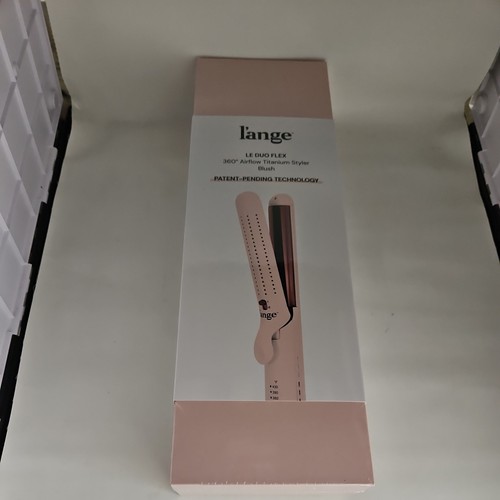 L’ange Le Duo Flex 360° Airflow Titanium Styler Rouge Neu mit Etikett Open Box Curl Straight