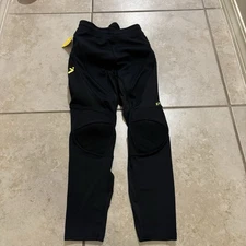 Storelli ExoShield GK GoalKeeper Long Black Pants Protective Gear Youth XL NWT