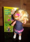 Vintage 1969 Mattel BABY WALK'N PLAY Doll w/Box & Accessories Works
