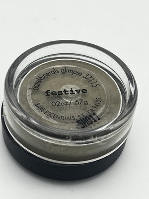 BareMinerals Glimpse Eye Shadow 37115 FESTIVE 0.02 oz New Inner Seal Eyeshadow