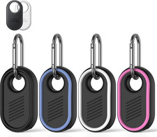  4 Pack Compatible with Samsung Galaxy Smarttag2 Case, Soft Silicone Case for S